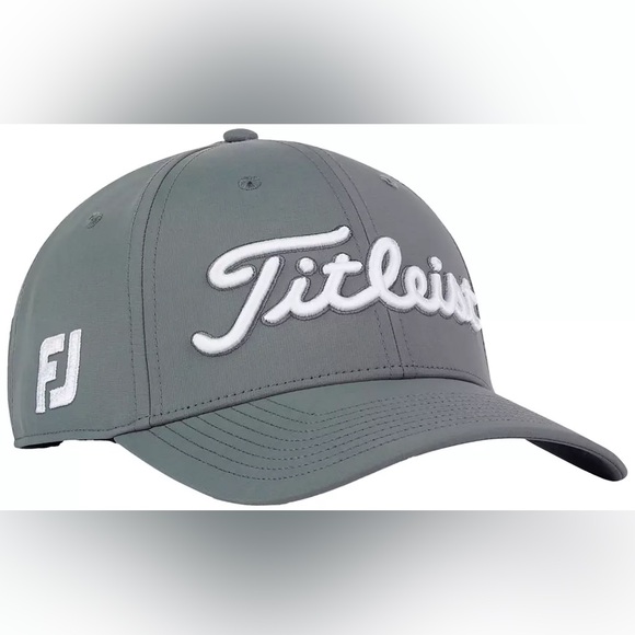 Titleist Adult Tour Performance Golf Hat charcoal gray - Picture 1 of 12